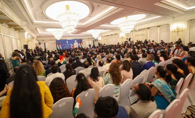 world amazed at pace of development india has achieved in past 10 years  pm modi tells indian diaspora in moscow
