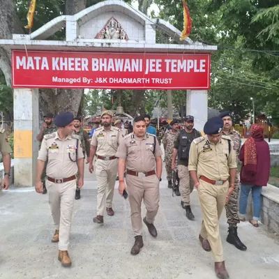 mela kheerbhawani   dig reviews security arrangements