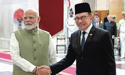 malaysian pm’s first official visit to india seeks to strengthen bilateral ties