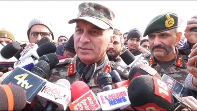 situation good in kashmir  but need to cover some distance to move forward  goc 15 corps