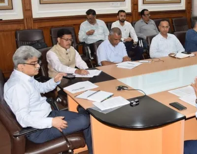 j k chief secretary reviews implementation of new criminal laws in union territory