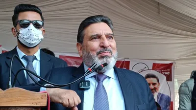 altaf bukhari to contest north kashmir parliamentary seat for apni party