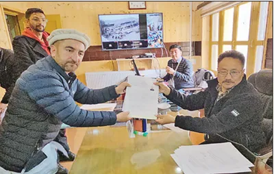 8 candidates file nominations for ladakh parliamentary seat