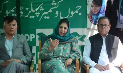 ikhwan being revived to pave way for 1987 like rigging in jammu   kashmir  alleges mehbooba mufti