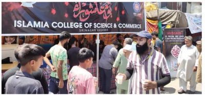 nss unit of islamia college setup sabeel at alamgari bazar