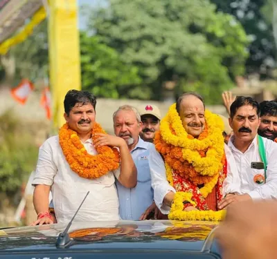 will serve my people with full strength  bjp’s devender rana after his win in jk polls