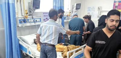 ujala cygnus kashmir rescues injured civilians from lasjan accident site