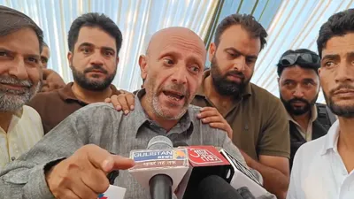 er rashid criticises nc  pdp for their past alliances with bjp