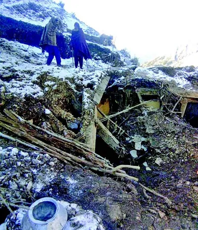 windstorms  rains wreak havoc   3 minor siblings  mother die as house collapses in reasi