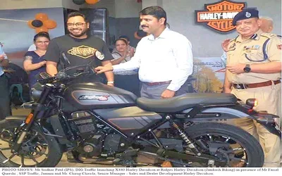 harley davidson x440 launched in jammu