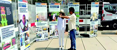 exhibition showcases rapid development in j k at un