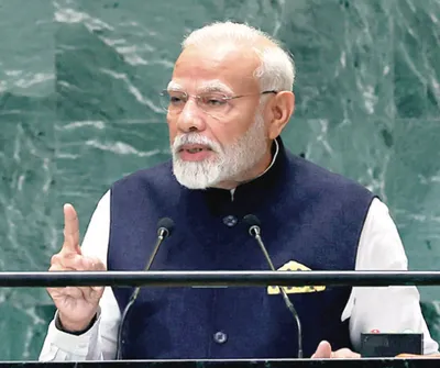 pm modi calls for ceasefire in west asia  return to dialogue