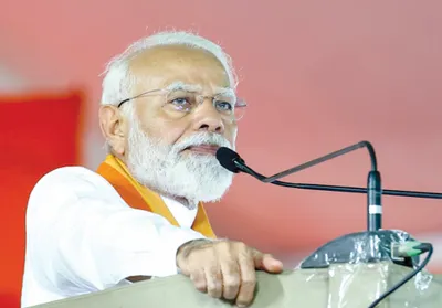 fake parties will merge with congress after elections  says pm modi