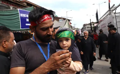 lamentations mark processions in ganderbal