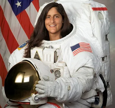 sunita williams celebrates 59th birthday  second in space