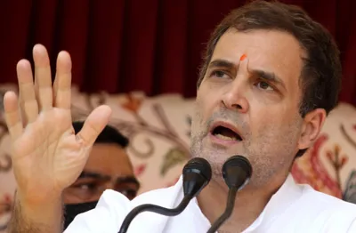 ec sends notice to cong over poll code violation by rahul gandhi