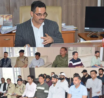 dc rajouri reviews arrangements for navratra  ramanavami holy festivals