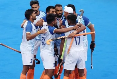 reigning champs belgium overcome india 2 1 in men s hockey