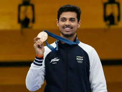 shooter swapnil kusale dedicates his olympic bronze medal to india