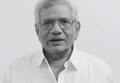 sitaram yechury’s family donates his body to aiims for teaching  research purpose