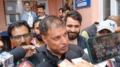 nc’s nazir gurezi wins from gurez  says  it is defeat of bjp 