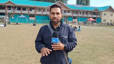 gktv’s nadeem gulzar reports as pdp’s iltija mufti trails from bijbehara