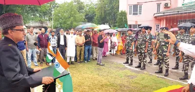 sericulture deptt celebrates 78th independence day with fervour