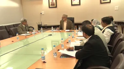 cm omar abdullah chairs first cabinet meeting