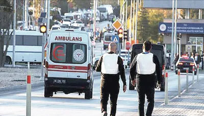 terror attack in turkey  4 dead  14 injured in assault on aerospace facility