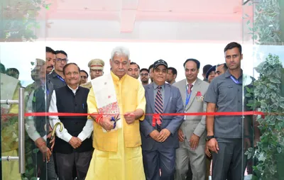 lg sinha inaugurates kashmir college of engineering and technology in ranbirgarh narbal srinagar