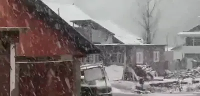 snowfall in gulmarg  gurez  rain lash kashmir plains