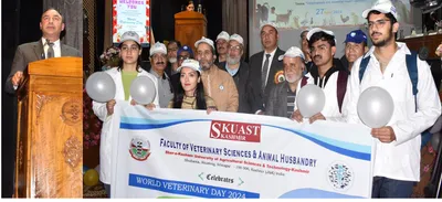 skuast k commemorates world veterinary day 2024