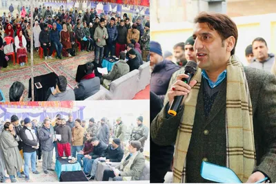 dc srinagar holds public grievance redressal camp at bemina