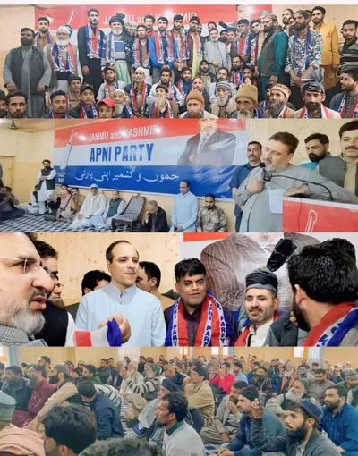 political activists from ganderbal join apni party