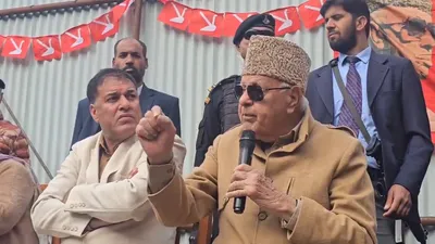 development authorities must work closely with local residents  farooq abdullah