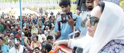 dr andrabi participates in road show in rajpora