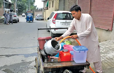 water shortage hits nawab bazar