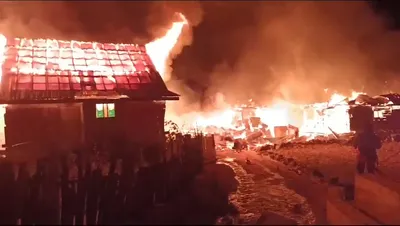 4 residential buildings  3 shops and as many cowsheds damaged in kupwara fire