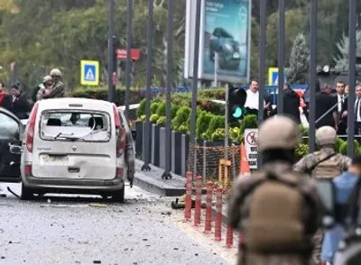 1 terrorist killed  another dies in explosion near parliament buildings in ankara