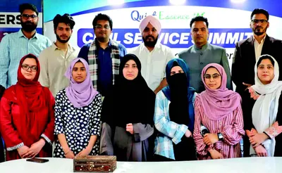 quintessence classes hosts session for civil service aspirants in srinagar