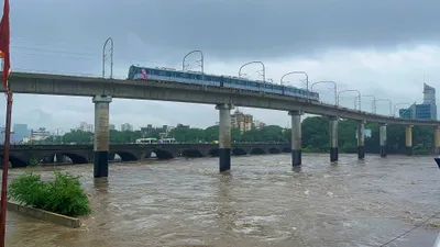 rain wreaks havoc in pune  boats rescue stranded people  schools shut