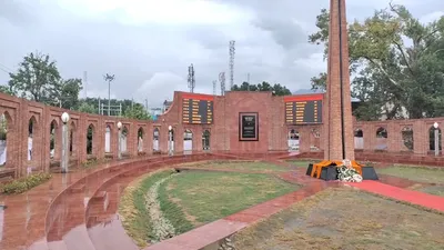 lg manoj sinha inaugurates balidan stamb in srinagar