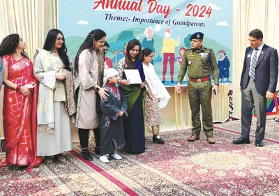 j k police public school celebrates annual day