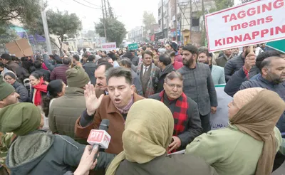 decision to tag students sparks protest by private schools in jammu