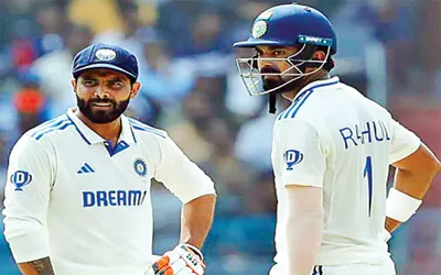 rahul  jadeja help india grab a commanding 175 run lead over england