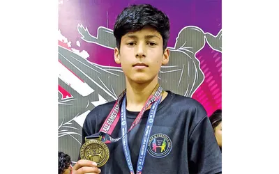 kupwara boy zakir bashir strikes gold on international stage