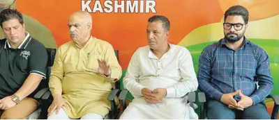 irfan manhas  others join bjp in srinagar