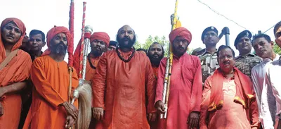 chhari mubarak leaves for amarnath cave shrine