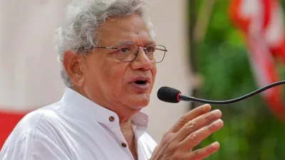 political leaders condole demise of sitaram yechury