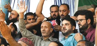 kashmir’s future lies in dialogue  engineer rashid